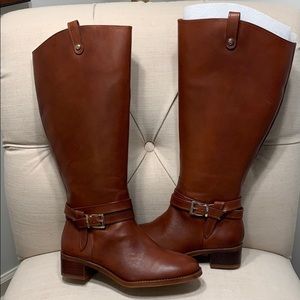 Alex Marie Crissy Congnac wide calf riding boots